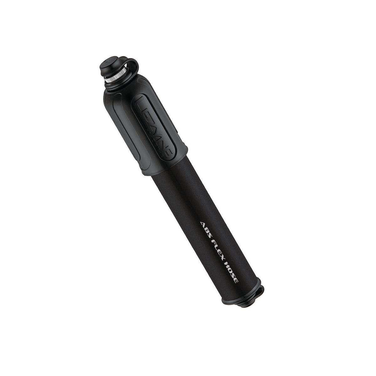 Lezyne HV Drive handpump, svart cylinder med avtagbart ventilhuvud
