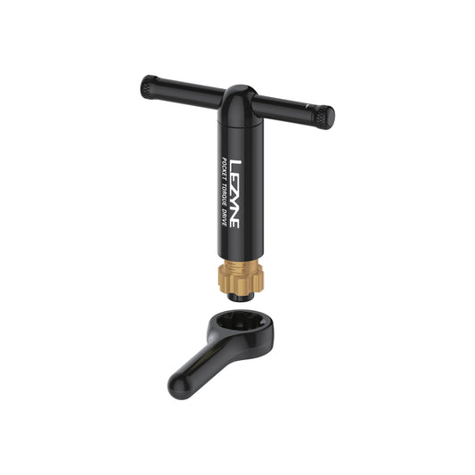 LEZYNE pocketmomentnyckel med fällbart handtag och guldhylsa