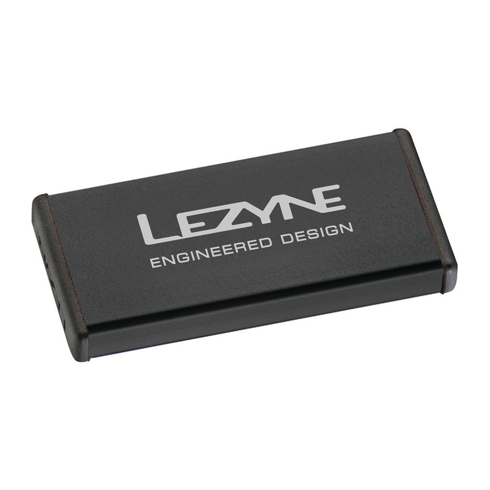 Lezyne metall lagningssats i svart fodral