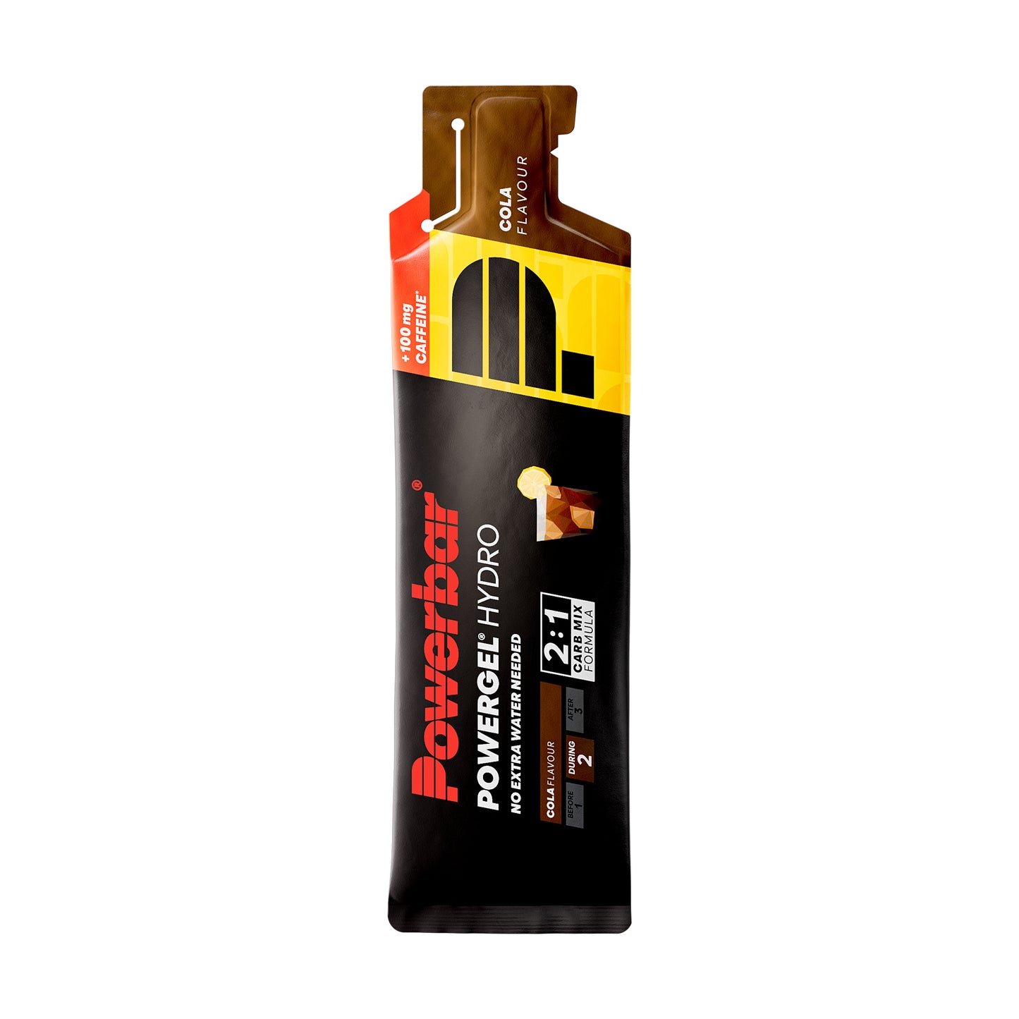 Powerbar PowerGel Hydro cola gelé i påse, 2:1 karbformel
