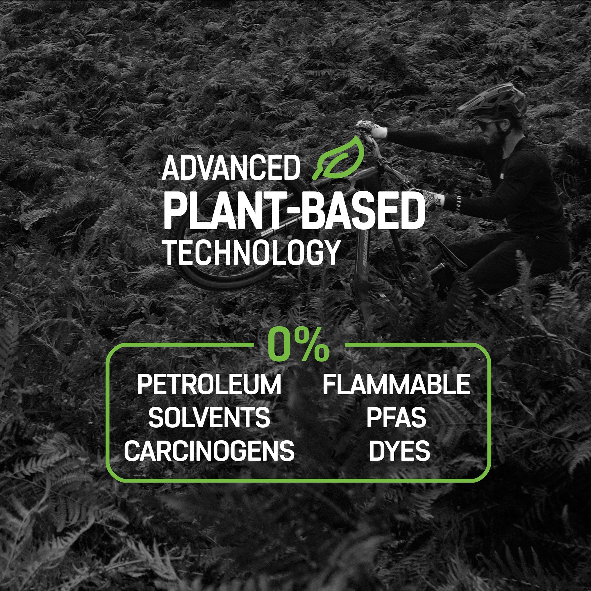 Bio Wet-olja med växtbaserad teknik, 0% petroleum och PFAS