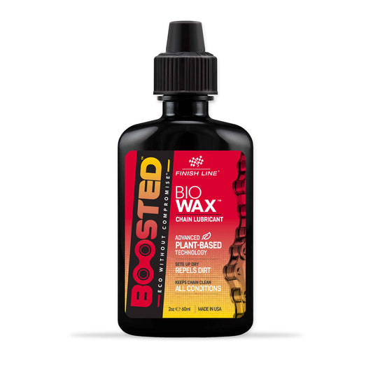 Bio Wax-kedjesmörjning i mörk flaska med piplock, Finish Line, 60 ml